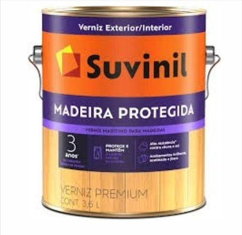 Imagem de Verniz Suvinil Madeira Maritimo Suvinil 3,6lt Fosco