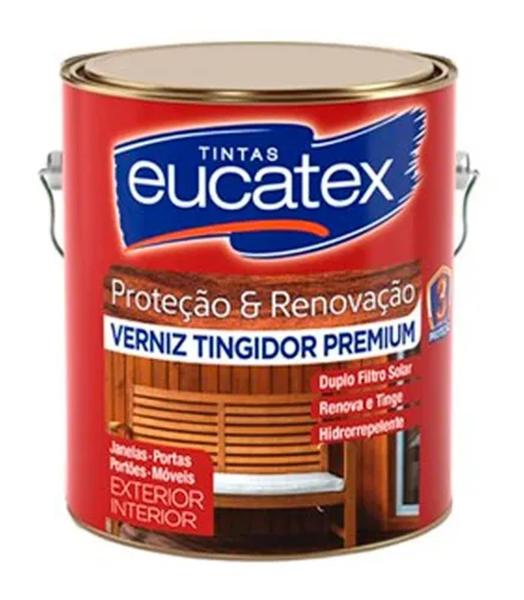 Imagem de verniz tingidor eucatex mogno 900 ml 1/4