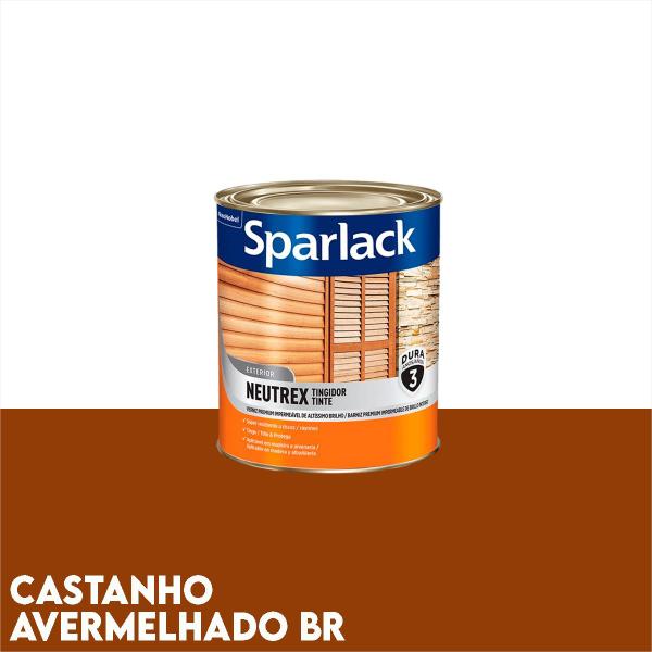 Imagem de Verniz Tingidor Proteção para Madeiras Sparlack Neutrex Brilhante 900ml