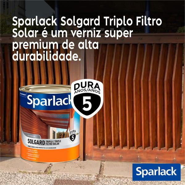 Verniz Triplo Filtro Solar Sparlack Brilhante 900ml Imagem de Verniz Triplo Filtro Solar Sparlack Brilhante 900ml