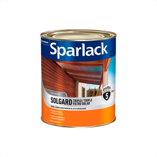 Verniz Triplo Filtro Solar Sparlack Brilhante 900ml Imagem de Verniz Triplo Filtro Solar Sparlack Brilhante 900ml
