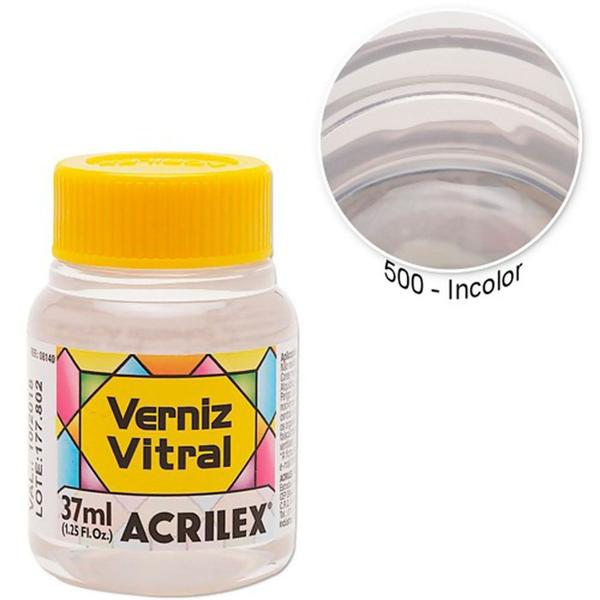 Imagem de Verniz vitral acrilex 37ml incolor