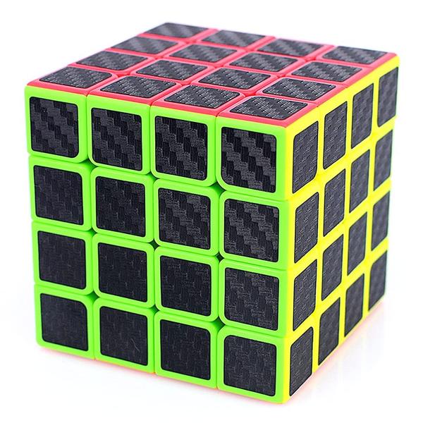 Imagem de Versão de fibra de carbono Speed Cube LiangCuber QY Qiyuan S 4x4