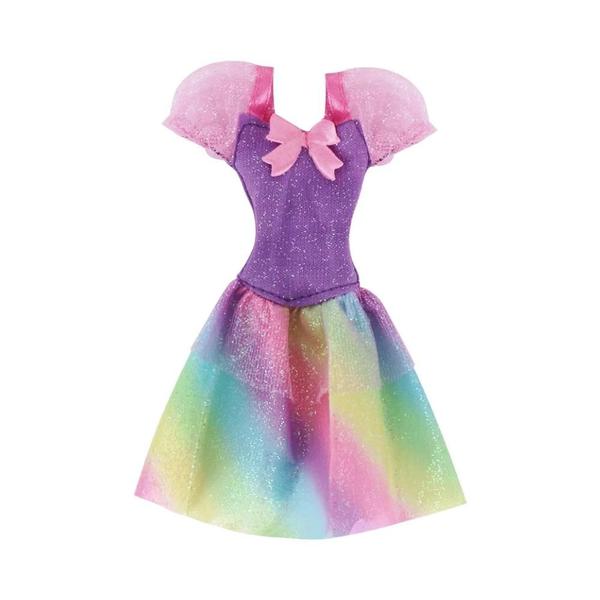 Imagem de Vestido Colorido de Asas de Borboleta para Boneca Barbie (11,8 Polegadas) - Roupas de Conto de Fadas