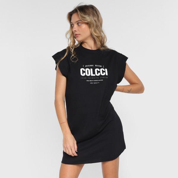 Vestido Curto Colcci Muscle Estampado Vestido Curto Colcci Muscle Estampado