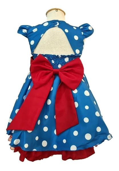 Imagem de Vestido de Luxo Fantasia Galinha Pintadinha Baby