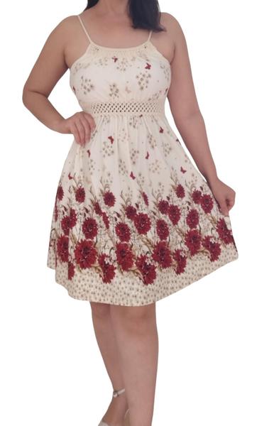 Imagem de Vestido Feminino Bojo Floral Verão Viscolycra