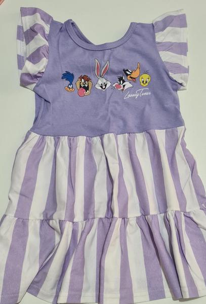 Imagem de Vestido Infantil Looney Tunes em Algodão - MALWEE