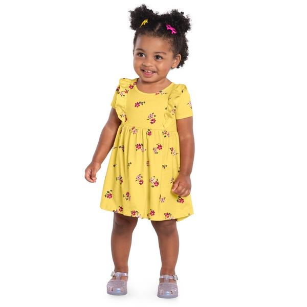 Imagem de Vestido Infantil Menina Verão Meia Malha Kyly 1000194