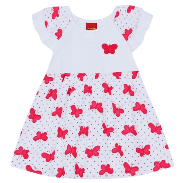 Imagem de Vestido Infantil Menina Verão Meia Malha Kyly 1000198