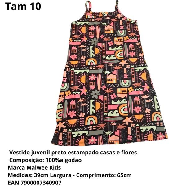 Imagem de Vestido juvenil verão Malwee Kids