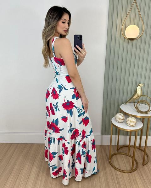 Imagem de Vestido Longo Feminino Estampado