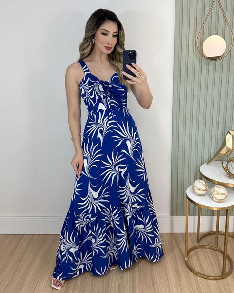 Imagem de Vestido Longo Feminino Estampado