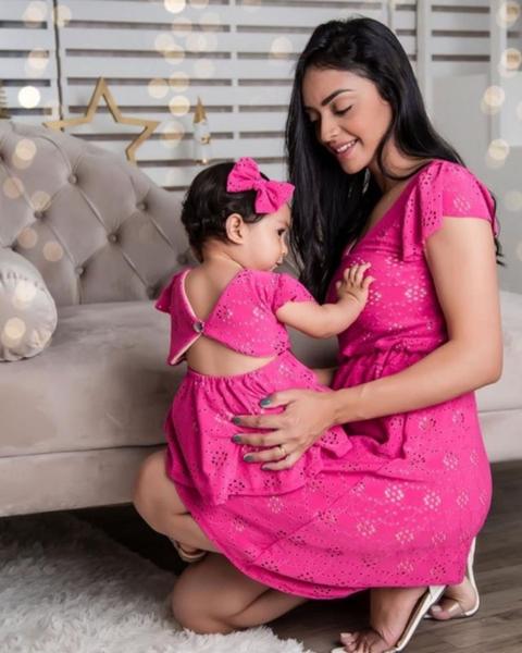 Vestido Tal Mãe Tal Filha Pink Vestido Feminino Magazine Grupolulu