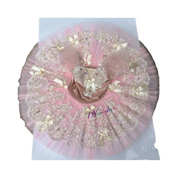 Imagem de Vestido Tutu de Balé Profissional para Meninas e Adolescentes - Fantasia de Princesa Bailarina