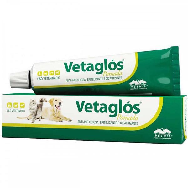 Imagem de Vetaglós Pomada Cicatrizante Vetnil 50g