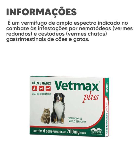 Imagem de Vetnil vetmax plus 4 comp 2 caixas