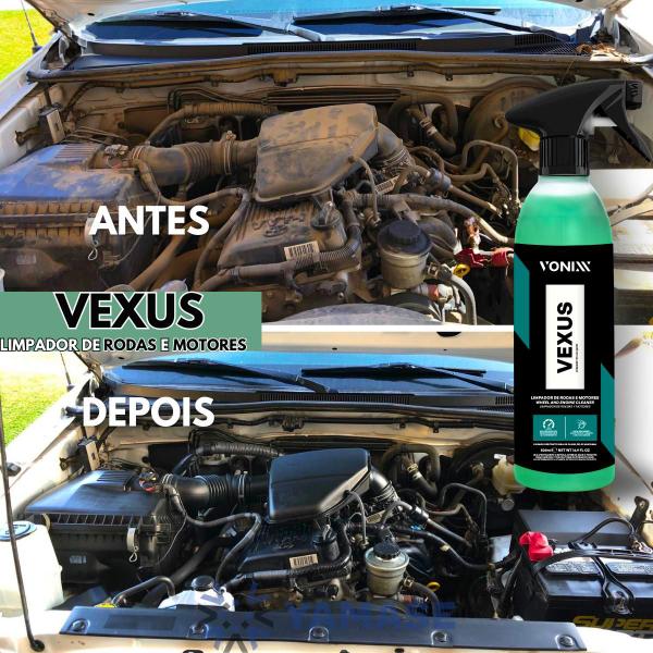 Imagem de Vexus Limpador Pronto Uso para Limpar Roda Motor do Carro Vonixx 1,5L