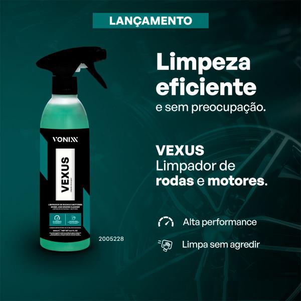 Imagem de Vexus Vonixx Limpador De Uso Geral Limpa Rodas E Motor 500ml