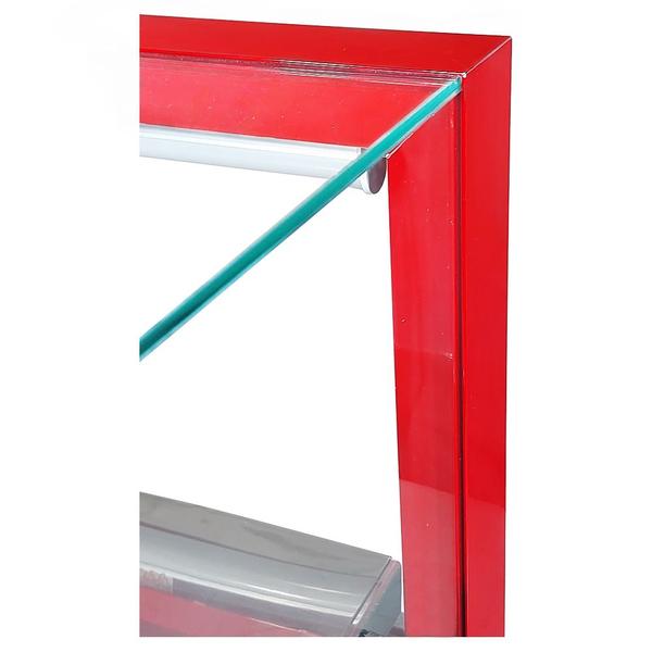 VFRS1300 - Vitrine Refrigerada Alfa Sushi 1,30m Vermelha - 127V - Omega - Comercial Imagem de VFRS1300 - Vitrine Refrigerada Alfa Sushi 1,30m Vermelha - 127V - Omega - Comercial