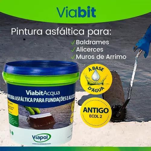 Imagem de Viabit Acqua (Ecol 2) 3,6 Litros Viapol