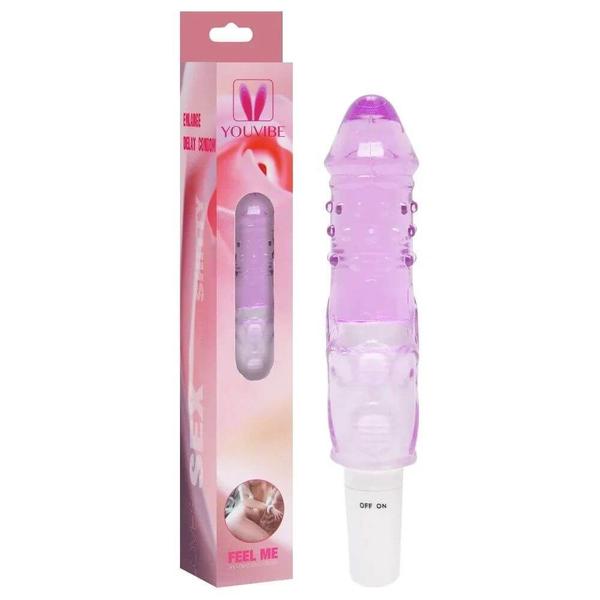 Imagem de VIBE TOYS - Vibrador Bastao Jelly - Roxo