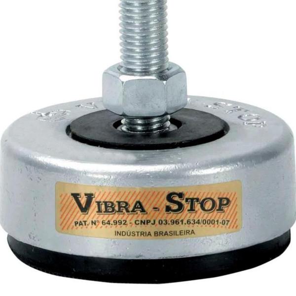 Imagem de Vibra-Stop INTERMEDIÁRIO Antivibratório 5000 KG/20000 KG Rosca 3/4 POL INT34 Kit 4 Peças VIBRA-STOP