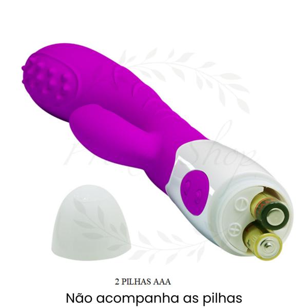 Imagem de Vibrador bruno estimulador de ponto G e clitóris 7 modos de vibração Pretty Love