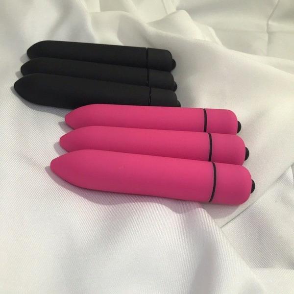 Imagem de Vibrador Bullet  - 10 Velocidades Massageador de Clitóris Estimulador Vibração Aveludado  Clássico Plus Power