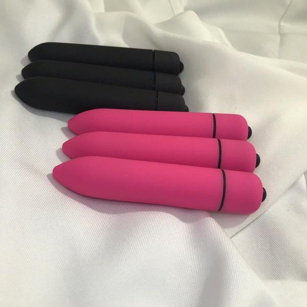 Imagem de Vibrador Bullet  - 10 Velocidades Massageador de Clitóris Estimulador Vibração Aveludado  Clássico Plus Power