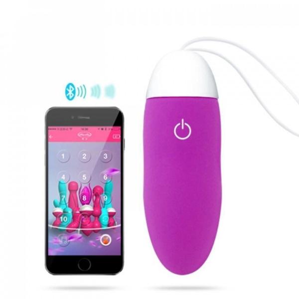 Imagem de Vibrador bullet controlado via app de smartphone miss collection