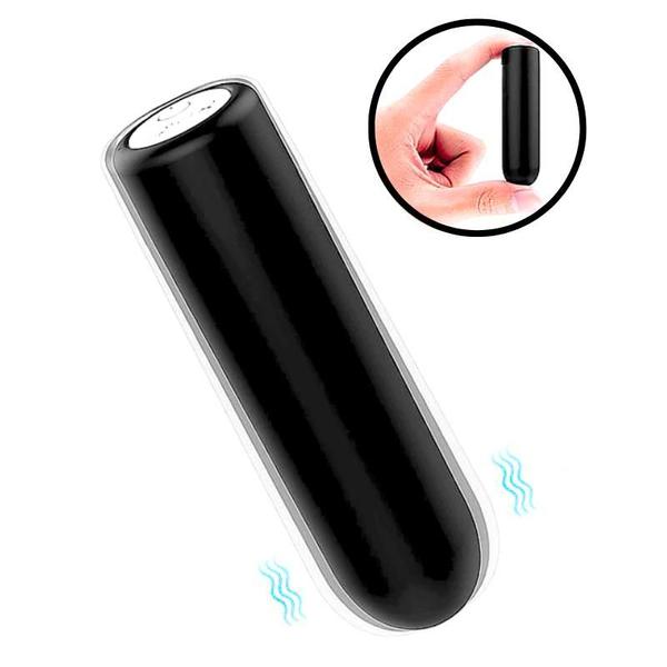 Imagem de vibrador Bullet Recarregável com Controle Remoto Control Me Preto