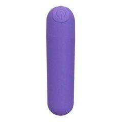 Imagem de Vibrador Bullet ROXO Recarregável - USB - Lilas 10 Modos de Vibração Aveludado Massageador de Clítoris - SEXSHOP MEDDUS