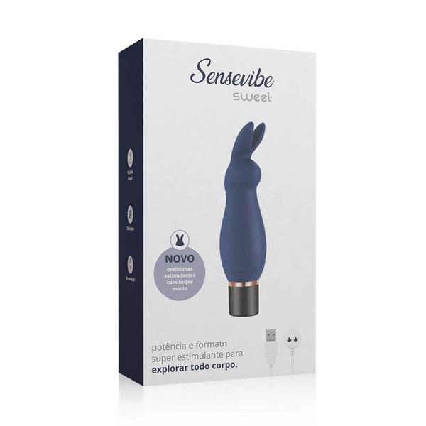 Imagem de Vibrador Cápsula Estimuladora Recarregável Sensevibe Sweet - A Sós