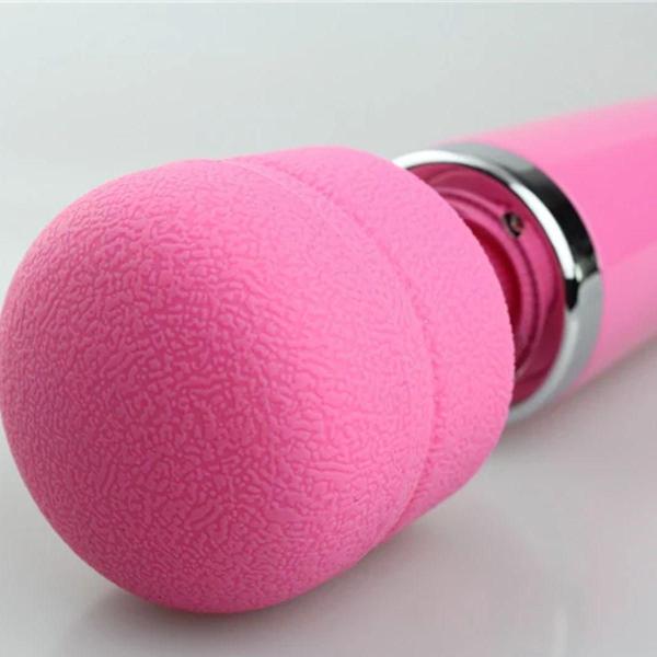 Imagem de Vibrador Clitoriano 9000 Rpm Varinha Mágica Bivolt Clítoris Rosa