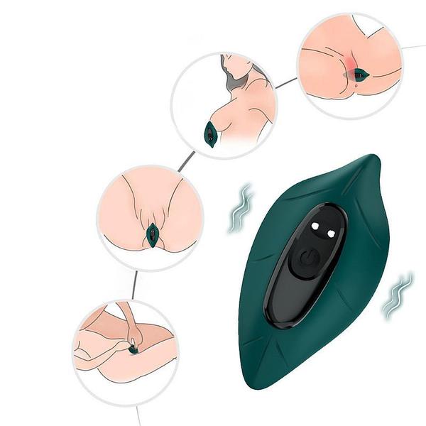 Imagem de Vibrador de calcinha - Recarregável com Controle - VERDE