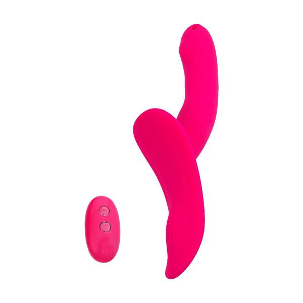 Vibrador de casal com estimulação dupla - Diamani Imagem de Vibrador de casal com estimulação dupla