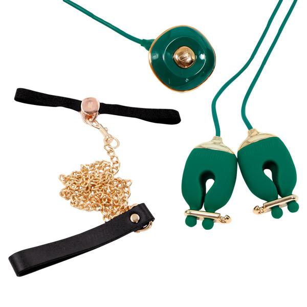 Vibrador de mamilo com controle - Diamani Imagem de Vibrador de mamilo com controle