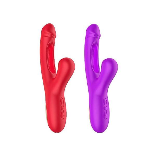 Imagem de Vibrador De Ponto G E Clitóris Com Pulsação E Movimento Slap - Leny