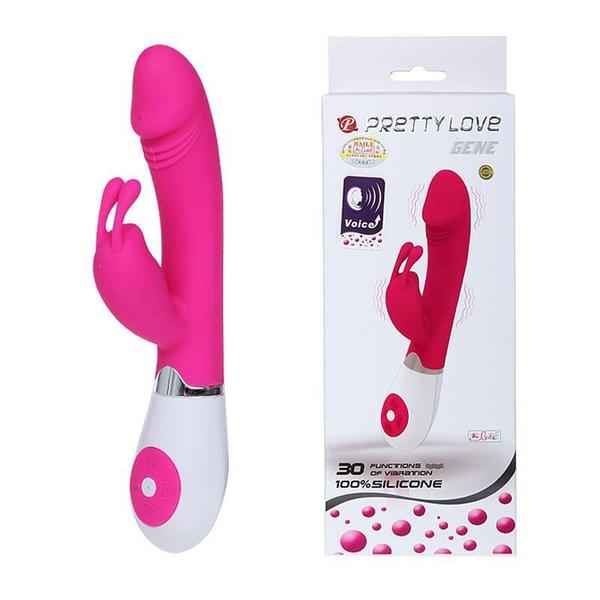 Imagem de Vibrador de Ponto G e clitóris Gene 1 Vibro Com Som  Pretty Love