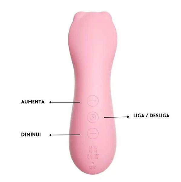 Imagem de Vibrador de pulsação feminino clitóris clitoriano RECARREGÁVEL