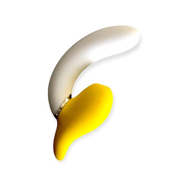 Imagem de Vibrador Duplo com Sucção Bananan - Lovetoys