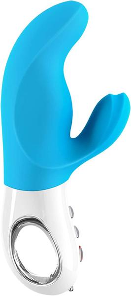 Imagem de Vibrador Duplo em Silicone Miss Bi Fun Factory Turquesa