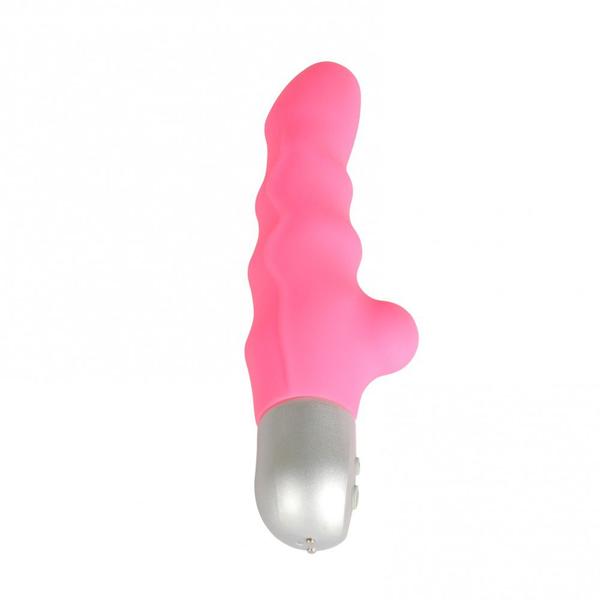 Imagem de Vibrador Duplo para Ponto G e Clitóris Ondulado Recarregável e 10 Vibrações - Pink