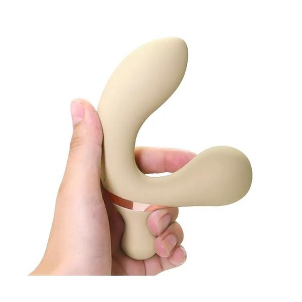 Imagem de Vibrador e Estimulador Clitoriano Bege Orion - Tentare