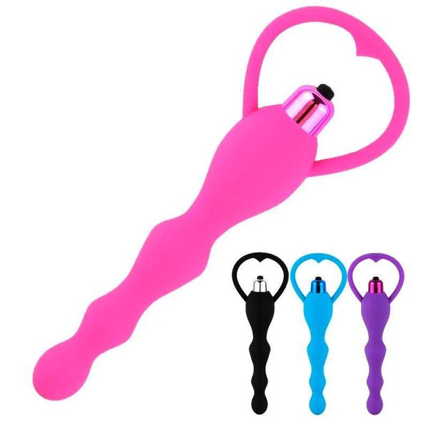 Imagem de Vibrador e Estimulador Clitoriano Plug Anal Massageador Estimulador Próstata