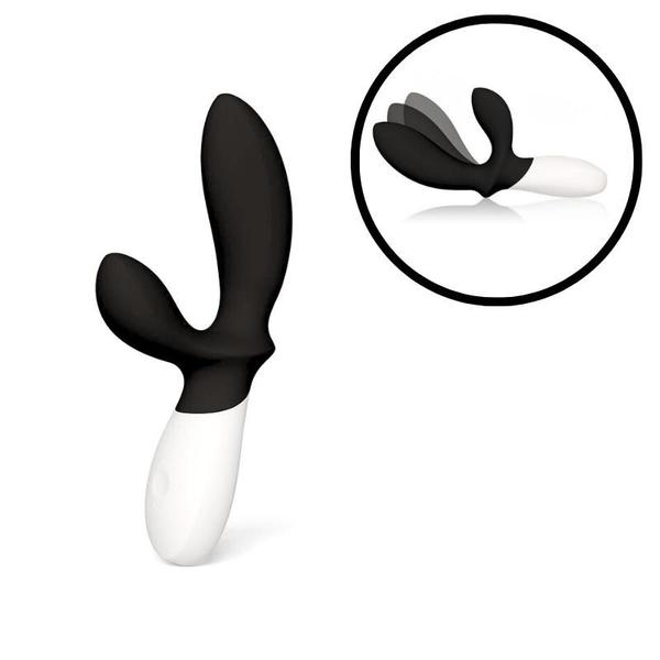 Imagem de Vibrador e Estimulador de Próstata Lelo Loki Wave 2 Black