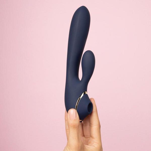 Imagem de Vibrador e Estimulador Sensevibe Mega Rabbit Recarregável - A Sós