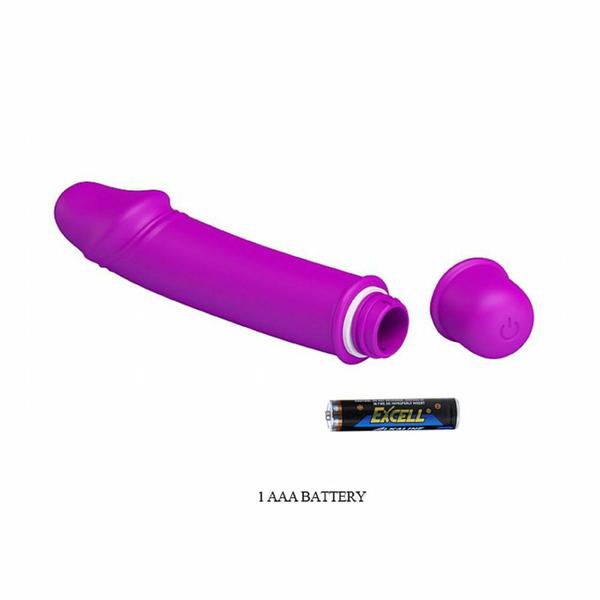 Imagem de Vibrador em formato de pênis em silicone com 10 modos vibraçãosexyimport