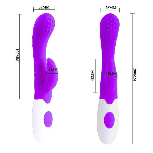 Imagem de Vibrador Estimulador de Ponto G Arthur Pretty Love Roxo